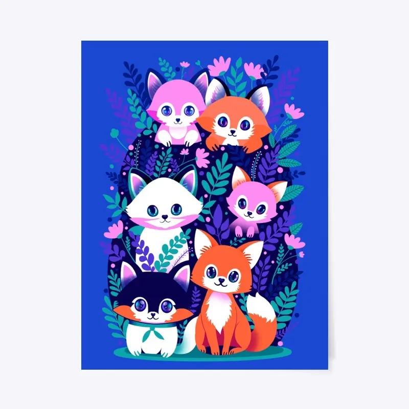 Cute Funny Foxes